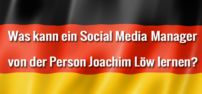Social Media Marketing Joachim Löw